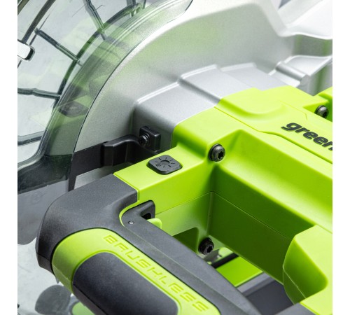 Торцовочная пила Greenworks GD24MS216 24V (без АКБ и ЗУ)