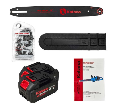Пила аккумуляторная KATANA DT2103-PRO (2 АКБ и ЗУ)