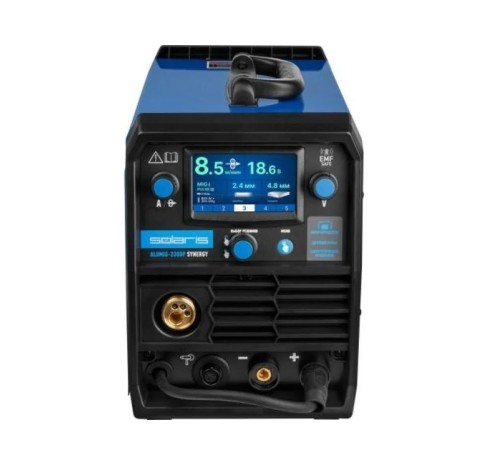 Сварочный полуавтомат Solaris ALUMIG-230DP SYNERGY