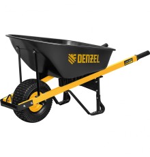 Тачка строительная, усиленная Denzel объем 140 л, 230 кг