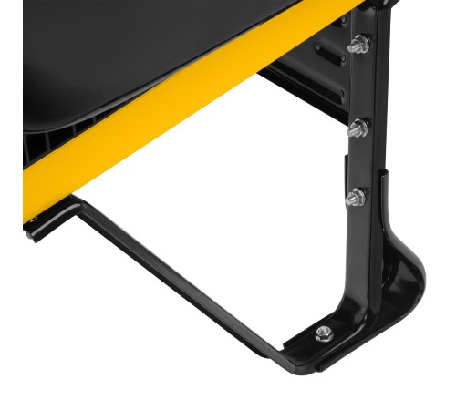 Тачка строительная, усиленная Denzel объем 140 л, 250 кг