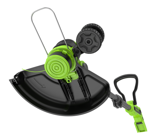 Триммер аккумуляторный Greenworks 24V G24LT301 (1хАКБ 2Ач и ЗУ)