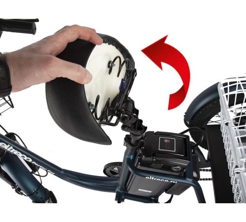 Трицикл Eltreco Porter Fat 500 Черный-2410