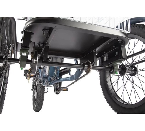 Трицикл Eltreco Porter Fat 500 Черный-2410