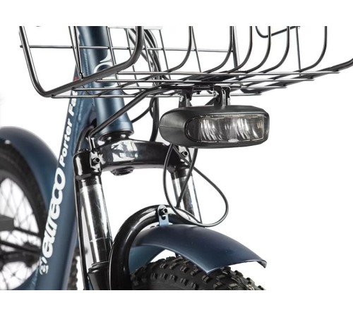 Трицикл Eltreco Porter Fat 500 Черный-2410