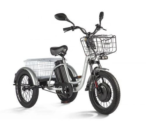 Трицикл Eltreco Porter Fat 500 Черный-2410