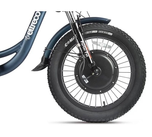 Трицикл Eltreco Porter Fat 500 Черный-2410