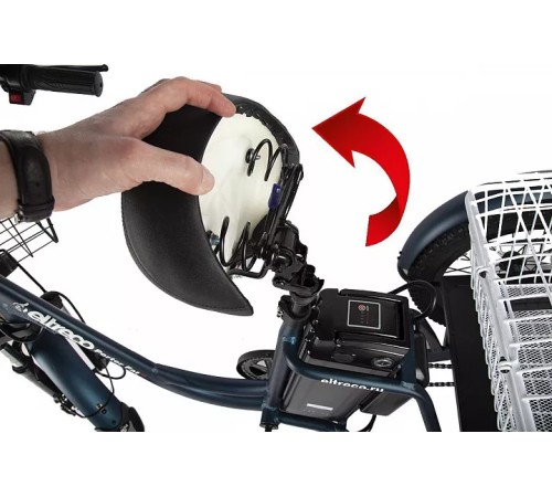 Трицикл Eltreco Porter Fat 500 UP! темно-синий-2414