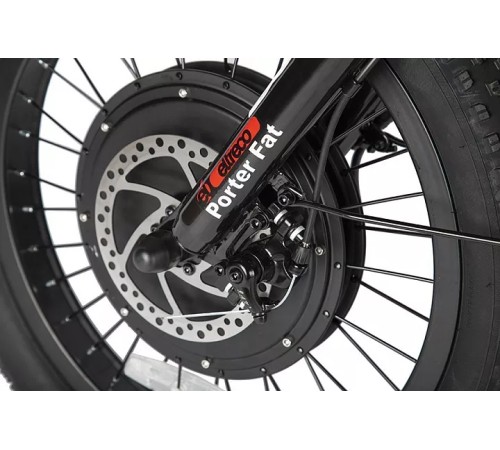 Трицикл Eltreco Porter Fat 500 UP! темно-синий-2414