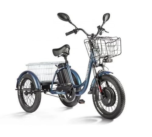 Трицикл Eltreco Porter Fat 700 Черный-2417