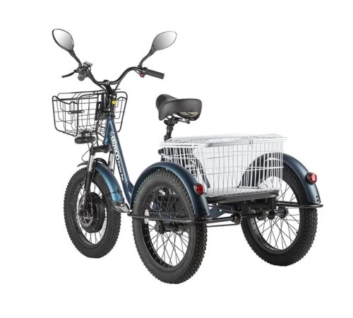 Трицикл Eltreco Porter Fat 700 Черный-2417