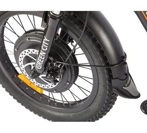 Трицикл GREEN CITY e-ALFA Trike Черный-2515