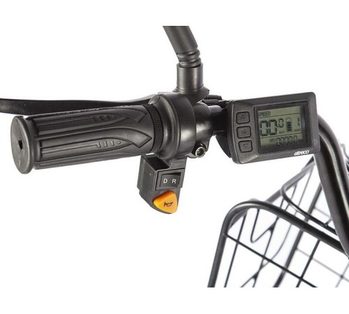 Трицикл GREEN CITY e-ALFA Trike Черный-2515