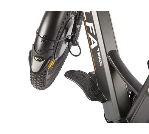 Трицикл GREEN CITY e-ALFA Trike Черный-2515