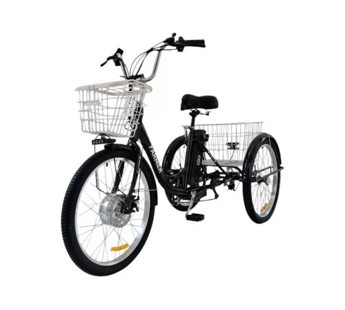 Трёхколёсный электровелосипед Smart8 Farmer Зеленый