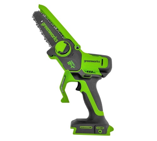 Мини пила аккумуляторная Greenworks 24V GD24CSMNX (1хАКБ 4Ач и ЗУ)