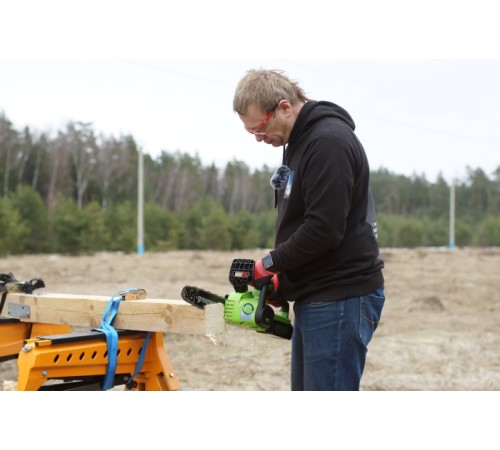 Пила аккумуляторная Greenworks 24V G24CS25 (1хАКБ 8Ач и ЗУ)