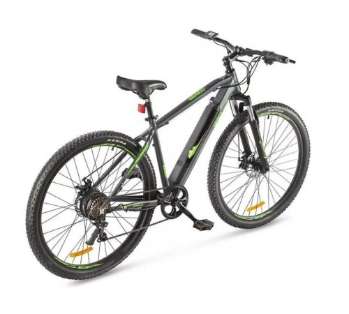 Велогибрид Eltreco Ultra LITE Черно-зеленый-2504