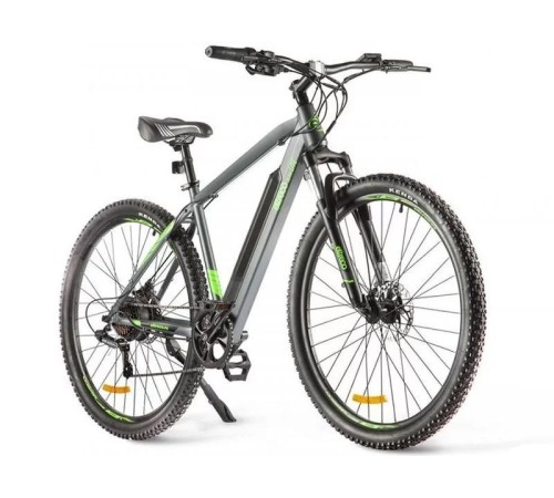Велогибрид Eltreco Ultra LITE Черно-зеленый-2504