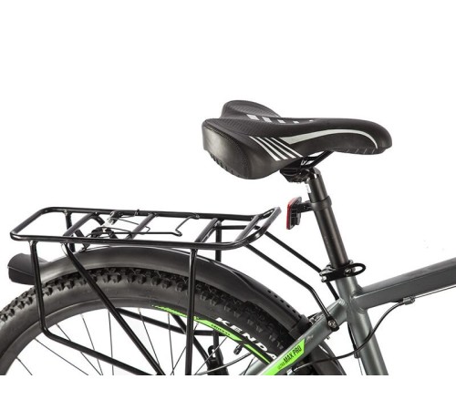 Велогибрид Eltreco Ultra MAX PRO Черно-зеленый-2509