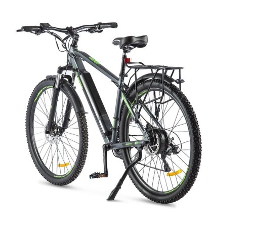 Велогибрид Eltreco Ultra MAX PRO Черно-зеленый-2509