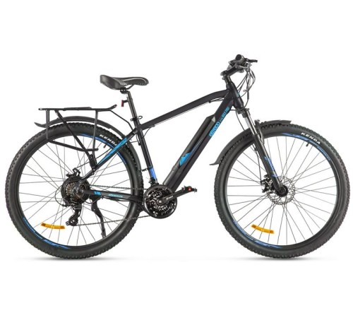 Велогибрид Eltreco Ultra MAX PRO Черно-зеленый-2509