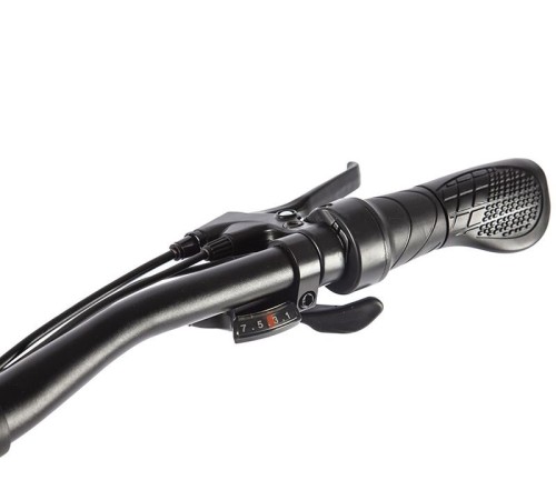 Велогибрид Eltreco Ultra MAX PRO Черно-зеленый-2509