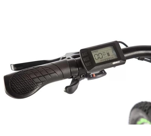 Велогибрид Eltreco Ultra MAX Серо-зеленый-2507