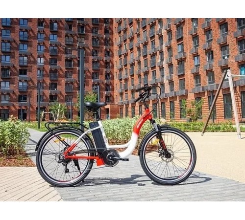 Велогибрид Eltreco White Черный-2426