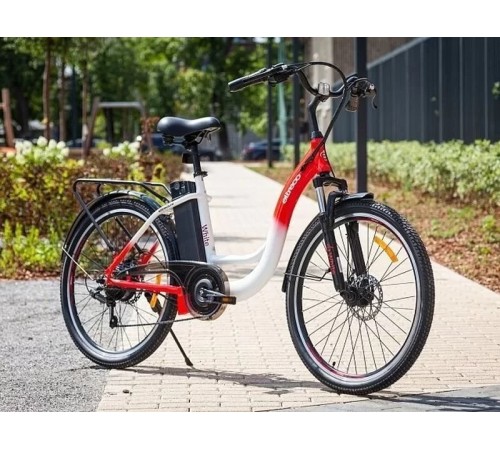 Велогибрид Eltreco White Черный-2426