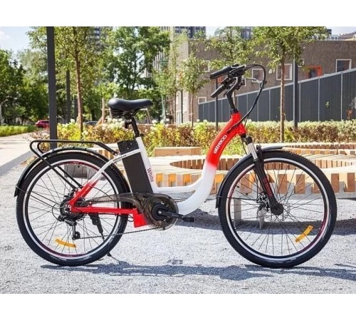 Велогибрид Eltreco White Черный-2426