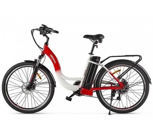 Велогибрид Eltreco White Черный-2426