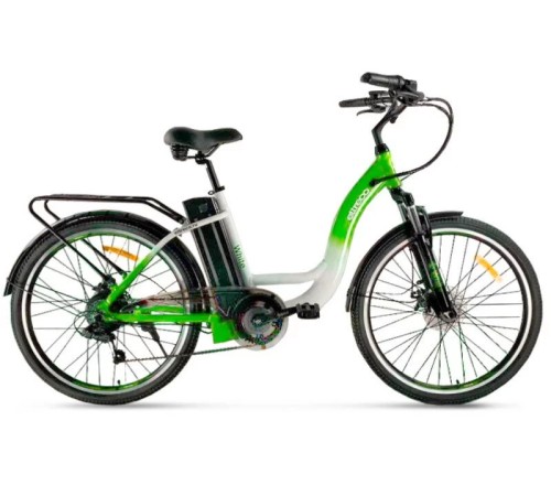 Велогибрид Eltreco White Черный-2426