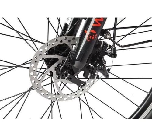 Велогибрид Eltreco White Черный-2426