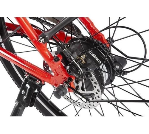 Велогибрид Eltreco White Черный-2426