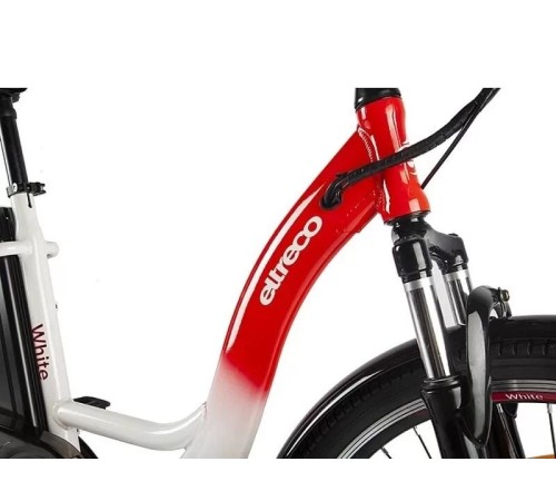 Велогибрид Eltreco White Черный-2426