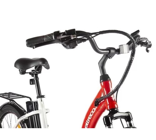 Велогибрид Eltreco White Черный-2426