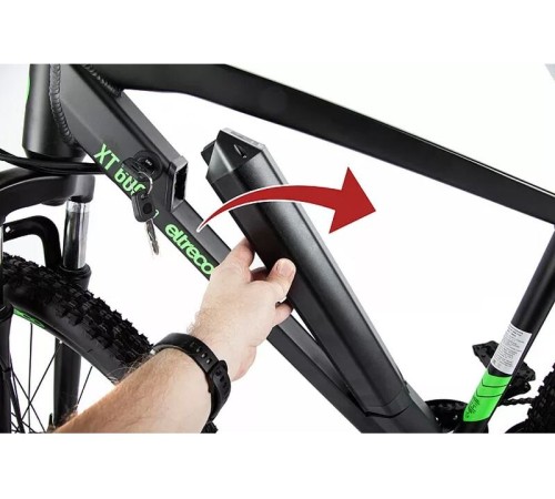 Велогибрид Eltreco XT 600 Pro Красно-черный-2667