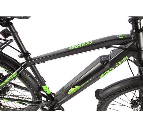 Велогибрид Eltreco XT 800 Pro черно-синий-2671