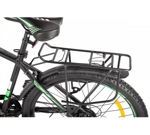 Велогибрид Eltreco XT 850 Pro Черно-зеленый-2673