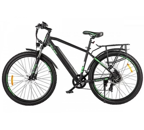 Велогибрид Eltreco XT 850 Pro Черно-зеленый-2673