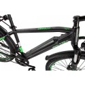 Велогибрид Eltreco XT 850 Pro Черно-зеленый-2673