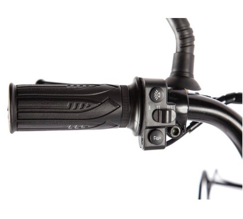 Велогибрид GREEN CITY e-ALFA Fat темно-серый-2163