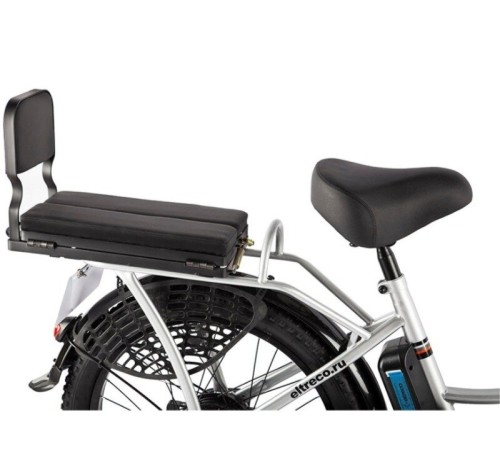 Велогибрид GREEN CITY e-ALFA Fat темно-серый-2163