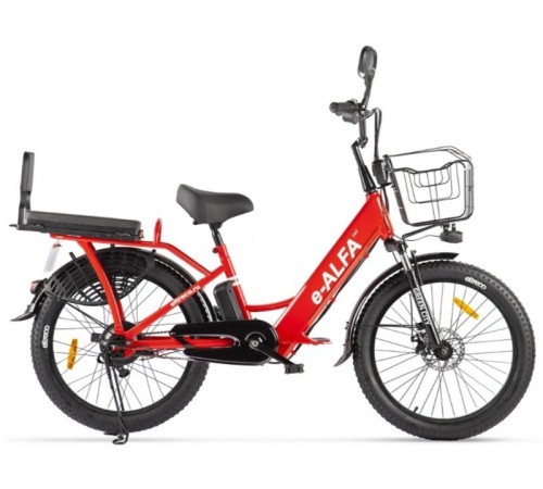 Велогибрид GREEN CITY e-ALFA Fat темно-серый-2163