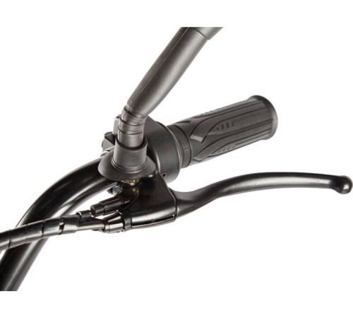 Велогибрид GREEN CITY e-ALFA Fat темно-серый-2163