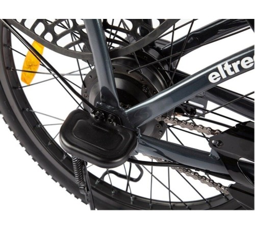 Велогибрид GREEN CITY e-ALFA new темно-серый-2154