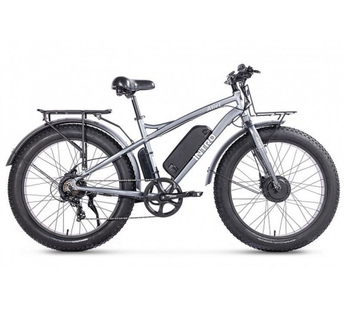 Велогибрид INTRO Atlet Черный-2679