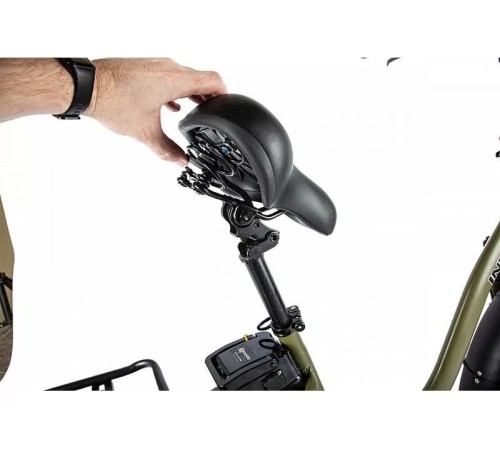 Велогибрид INTRO Ralf 1000 Черный-2706