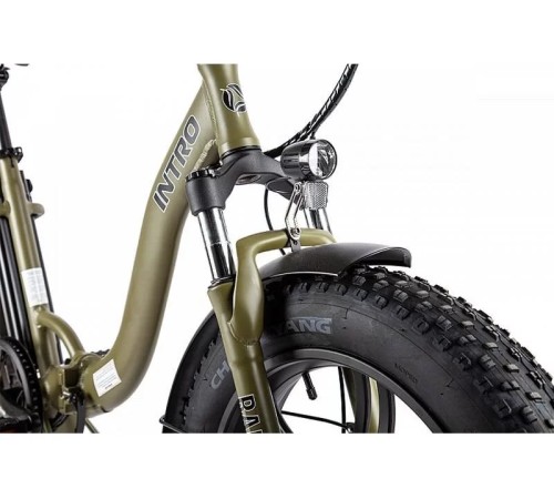 Велогибрид INTRO Ralf 350 Черный-2700